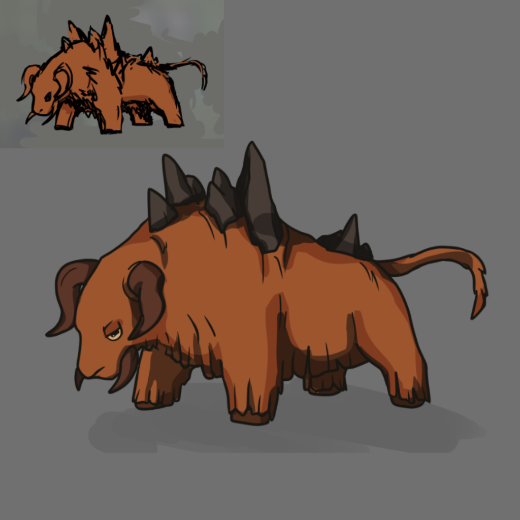 Der Behemoth ist ein Gegner in Wyrmgaard. Er ist ein bergiger Stier.